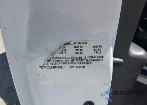 2004 Pontiac Grand Am Se1 z USA, uszkodzony, nr VIN 1G2NF52E84M573807